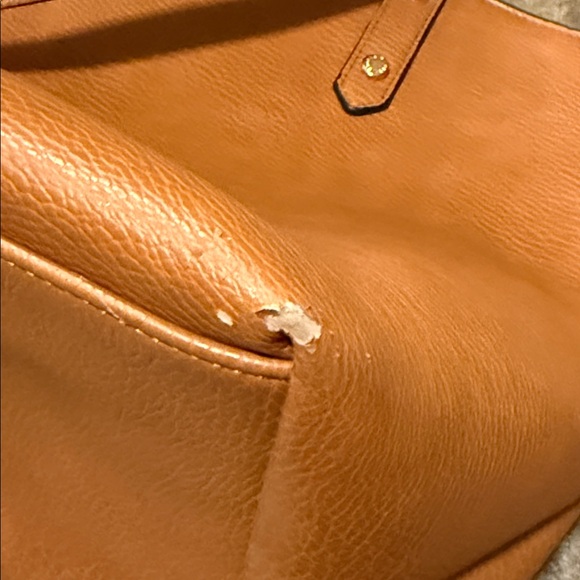 Poppy & Peonies Faux Leather Tote - Picture 5 of 8